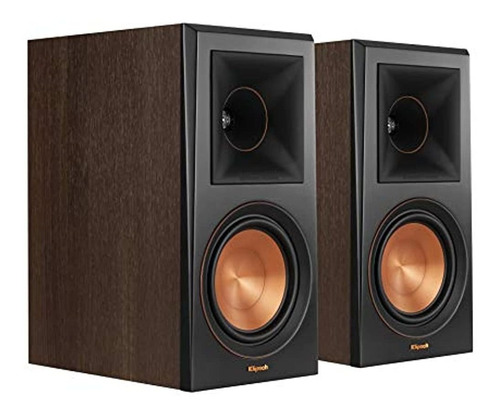 Parlantes De Estantería Klipsch Rp-600m (par) (nogal)