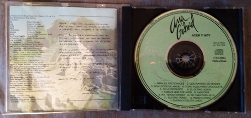 Cd´s De Ana Gabriel Sagitario (2 En 1) Mas Dos Cds De Regalo (Usado)
