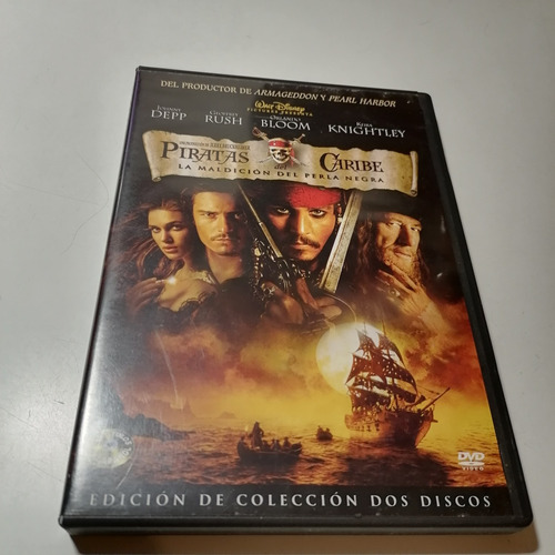 Disney Piratas Del Caribe 2 Dvds Edición De Colección 