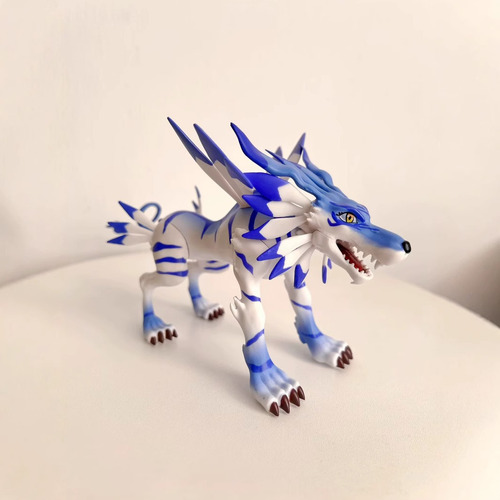 Figura Garurumon Digimon Adventure Anime Kawai 11cm 20cm