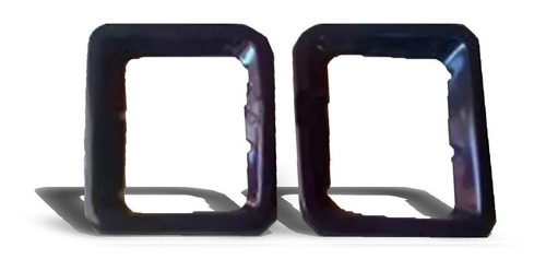 Imagem 4 de 6 de Aro Moldura Farol Ford F600 F11000 F14000 F13000 F21000 Par