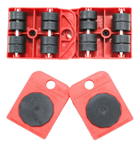 Carretilla Elevadora Para Muebles Heavy Duty Rodillo Abs De
