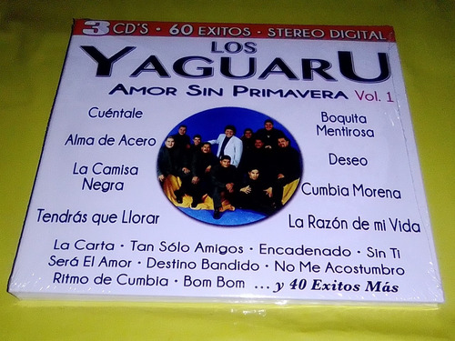 Los Yaguaru 2 Cds Triples Éxitos Volumen 1 Y 2 Orfeon Nuevos