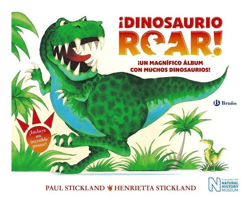 ÃÂ¡Dinosaurio Roar!, de Stickland, Henrietta. Editorial Bruño, tapa dura en español
