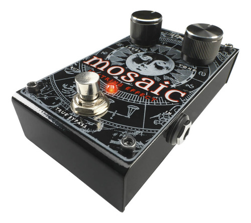 Pedal de efectos polifónico de 12 cuerdas Mosaic Digitech, color negro