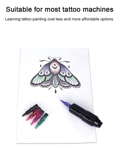 Pluma Con Cartucho Integrado Para Máquina De Tatuaje