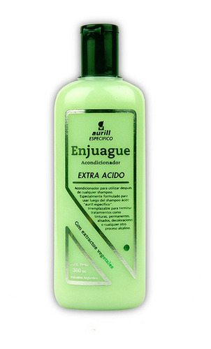 Enjuague Acondicionador Extra Ácido Aurill De 375 Ml.