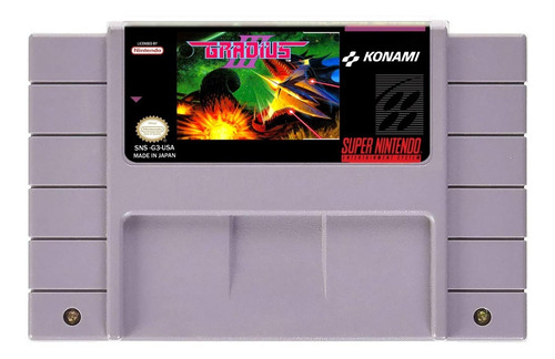 Juego Gradius 3 Super Nintendo (repro) Nuevo Snes