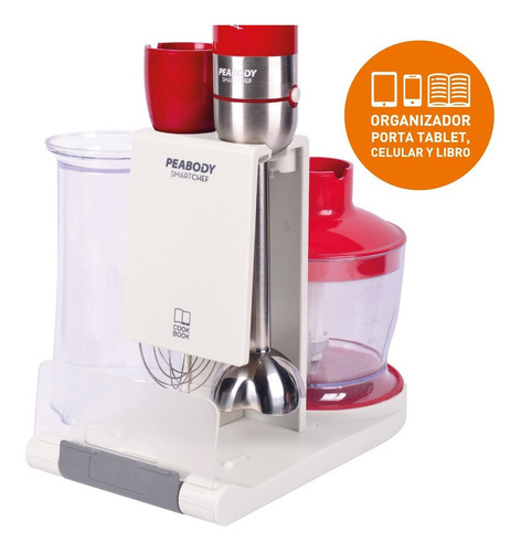 Mixer Peabody Smartchef Pe-lma327 Rojo 220v 800w P2