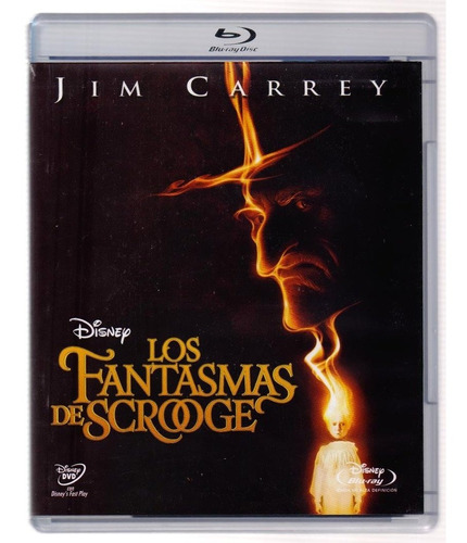 Los Fantasmas De Scrooge - Combo Blu Ray + Dvd Jim Carrey