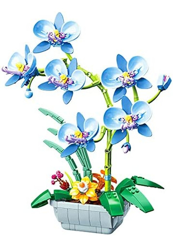 Conjunto De Construcción De Flores De Orquídeas Ideales: Dec