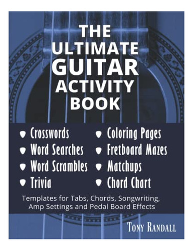 Libro: The Ultimate Guitar Activity Book: An Adult