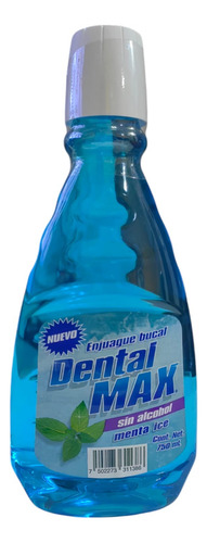 Enjuague Bucal Sin Alcohol Menta Ice Fresca 750ml Dental Max