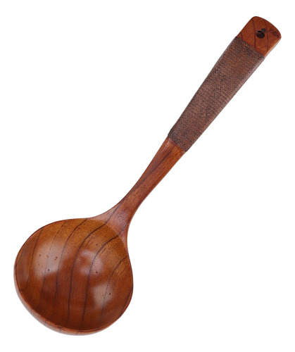 Cuchara Sopera De Mango Largo, Japonesa, Curva, Grande, Redo