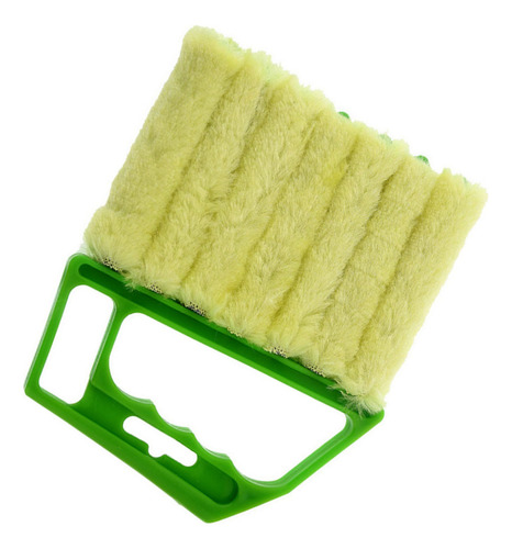 Limpiador De Persianas Portátil, Color Verde Y Verde, Minipe