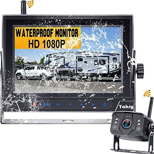 Wireless Backup Camera For Trailer Hd 1080p Rv Camera With 7