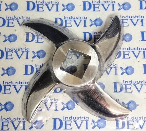 Imagen 2 de 6 de Cuchilla Autoafilable Para Picadora De Carne 32 - Marca Devi