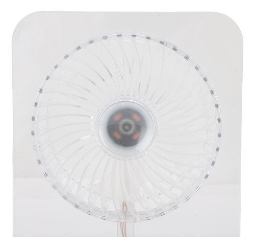Ventilador De Escritorio Con Agua, Transparente, Montado En