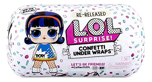 Lol Surprise Confetti Under Wraps Playset Muñeca De Juguete