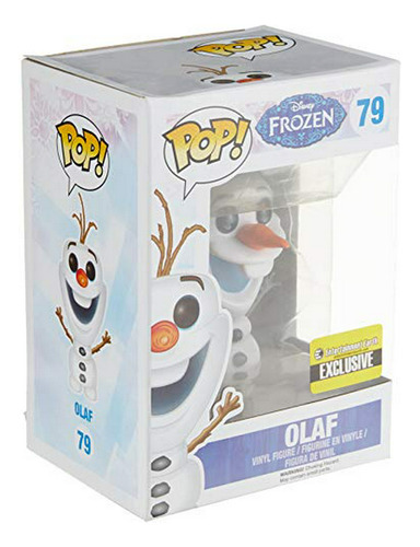 Figura De Vinilo Pop! De Olaf El Muñeco De Nieve De Frozen C