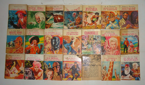 21 Libritos Joyas Literatura Universal Vintage García Ferre