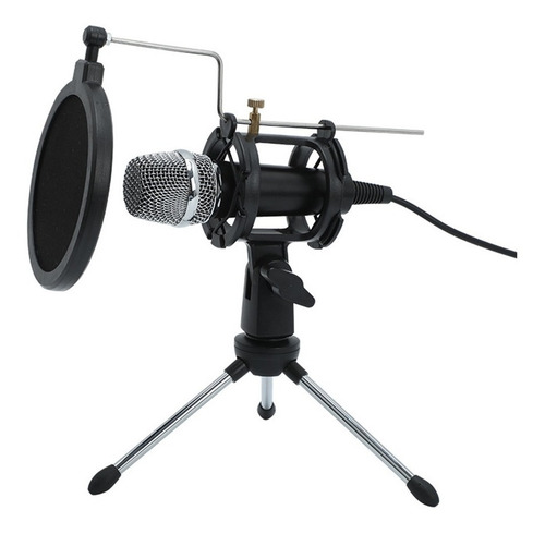 Microfone Omnidirecional Podcast Broadcast Vocal Youtube