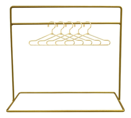 Perchero Para Ropa De Casa De Muñecas Con Soporte Para 5