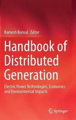 Libro Handbook Of Distributed Generation - Ramesh Bansal