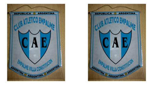 Banderin Grande 40cm Club  Empalme Villa Constitucion