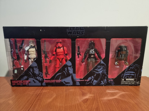 Star Wars Black Series - Paquete 4 Figuras Imperio