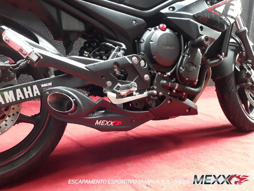 Escapamento Ponteira Esportivo Yamaha Xj6 Cs Mexx Cod.107