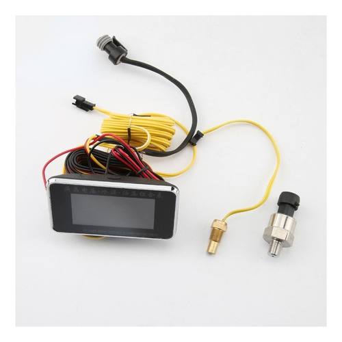* 3 In1 Lcd Car Digital Gauge Voltímetro Presión De Aceite
