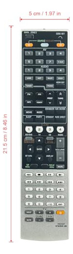 Control Remoto Rav347 Compatible Yamaha Rx-a1000 Y Rx-v1067