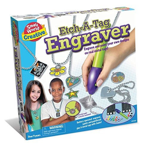 Kit Grabador Etch-a-tag Creative De Small World Toys