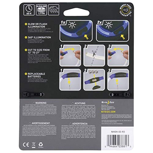 Nite Ize Nho-03-r3 Collar De Seguridad Para Mascotas Led Nit