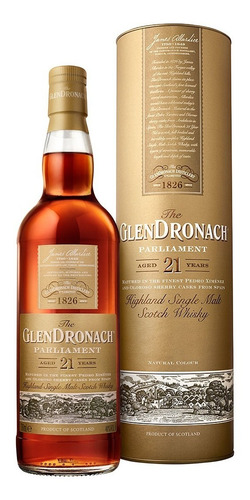 Imagen 1 de 10 de Whisky The Glendronach 21 Años Parliament 700ml En Estuche
