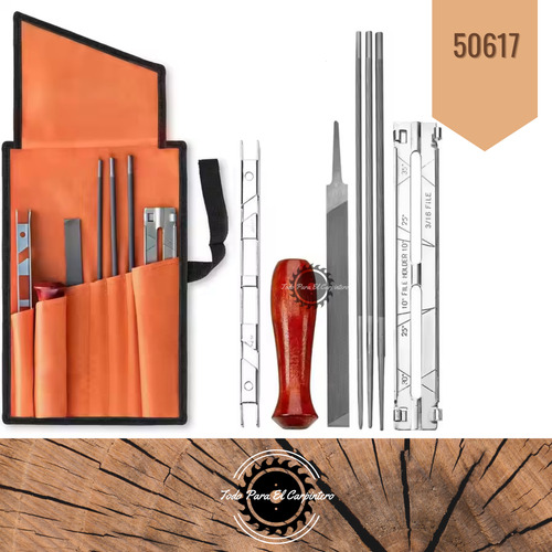 Kit Para Afilado Cadena Motosierra Tpc 50617