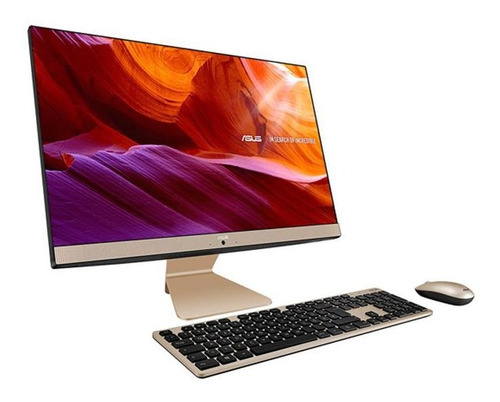 Computadora Aio Asus V222fa Core I3 8gb 1tb 128gb Ssd 21.5
