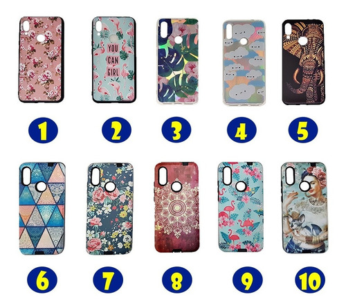 Protector Tpu Rígido Xiaomi Redmi Note 7 + Vidrio Templado
