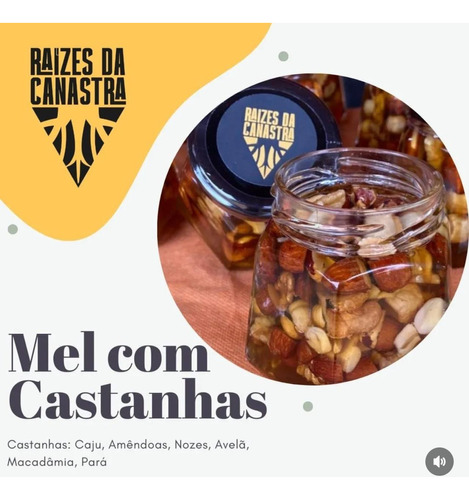 Mel Mix Castanhas 280g Serra Da Canastra