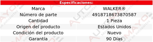 Sensor Ks Walker Escalade Para Cadillac V8 6.2l 2015 - 2021