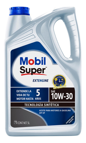 Mobil Super Extengine 10w-30 Garrafa Api Sp Mobil 127830