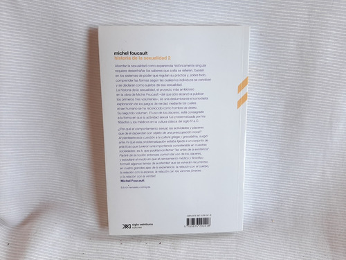 Historia De La Sexualidad 2 Michel Foucault Siglo Xxi