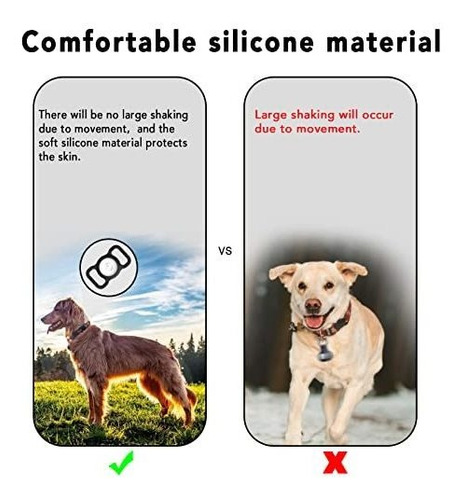 Imagen 5 de 5 de Airtag Holder Funda Impermeable, Airtags 4 Pack Funda Compat