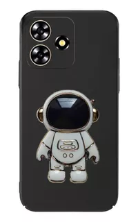 Funda Para Zte Blade A73 4g Plano Suave Astronautas