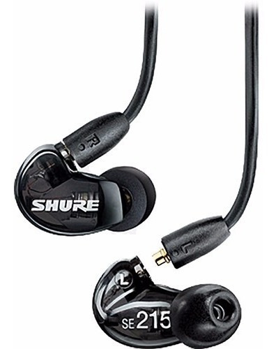 Shure Se215 - Auriculares Intraurales Para Monitoreo Negro