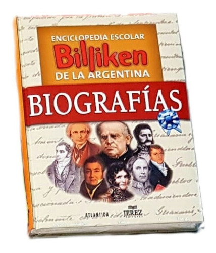 Libro Enciclopedia Biografías Argentinas Billiken Tapa Dura