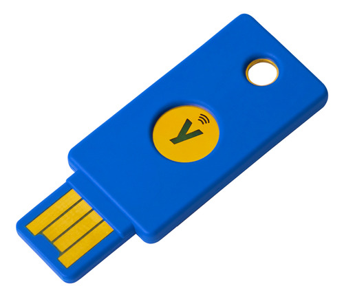 Yubikey Security Key Nfc Yubico Fido2 Para Microsoft