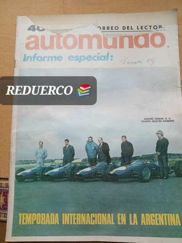 Automundo 40 Ford Gt Cadillac Citroën 29/12/1965 (Usado)