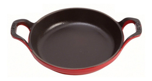 Staub® Plato Redondo Para Horno 20 Cm Hierro Fundido Color Rojo